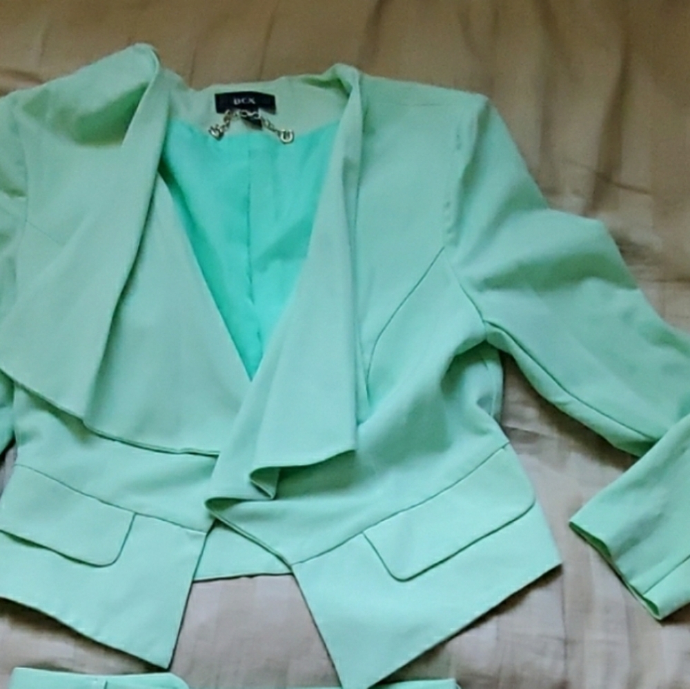 BCX mint blazer